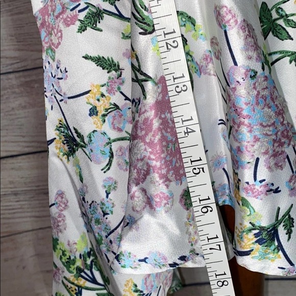 FOXIEDOX WOMEN'S ASYMMETRICAL FLORAL SKIRT SIZE SMALL - Picture 6 of 7